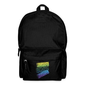 Ludwigshafen Deutschland Stadt Schrift Skyline - Rucksack - Schwarz - Vorne