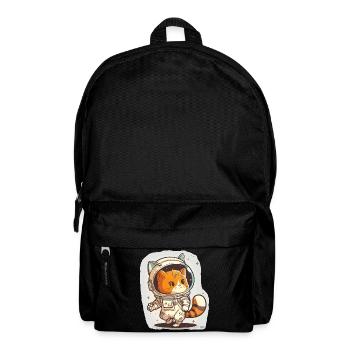 Chat cosmique - Sac à dos - noir - Devant