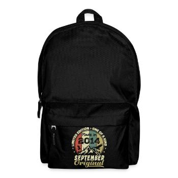 2014 – Legenden werden im September 2014 geboren - Rucksack - Schwarz - Vorne