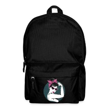 Rockabilly Girl - Backpack - black - Front