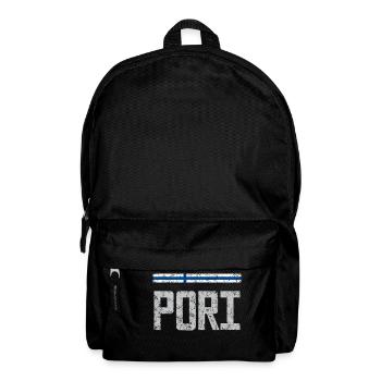 Pori - Rucksack - Schwarz - Vorne