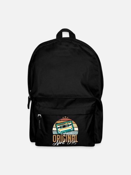 Die Legenden wurden im April 1976 geboren Geschenk - Rucksack - Schwarz
