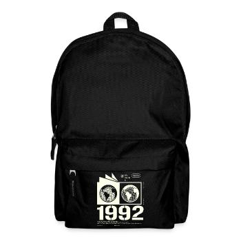 Vintage 1992 Retro Birthday Gift 1992 - Backpack - black - Front