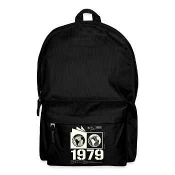 Vintage, 1979, Rétro, Cadeau d’anniversaire, 1979 - Sac à dos - noir - Devant