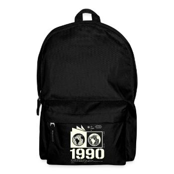 Jahrgang 1990 Retro Geburtstag Geschenk 1990 - Rucksack - Schwarz - Vorne