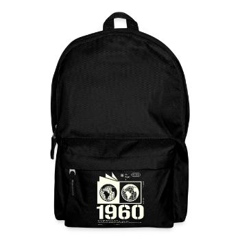 Jahrgang 1960 Retro Geburtstag Geschenk 1960 - Rucksack - Schwarz - Vorne