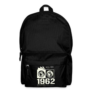 Jahrgang 1962 Retro Geburtstag Geschenk 1962 - Rucksack - Schwarz - Vorne