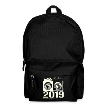 Jahrgang 2019 Retro Geburtstag Geschenk 2019 - Rucksack - Schwarz - Vorne