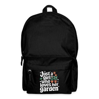 Gardener Garden Plants Gardening - Backpack - black - Front