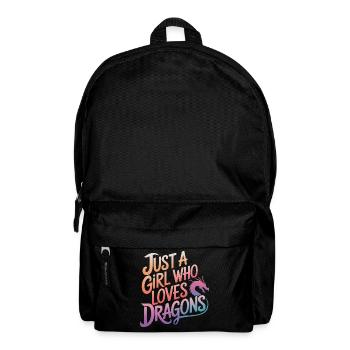 Dragon Mystic Dragon Fantasy - Backpack - black - Front