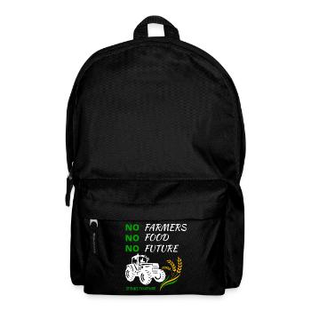 No Farmers No Food No Future - stands together - Backpack - black - Front