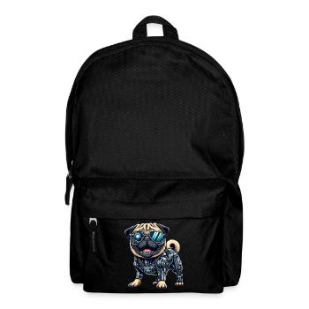 Carlin Cyborg - Chien robot bionique - Sac à dos - noir - Devant