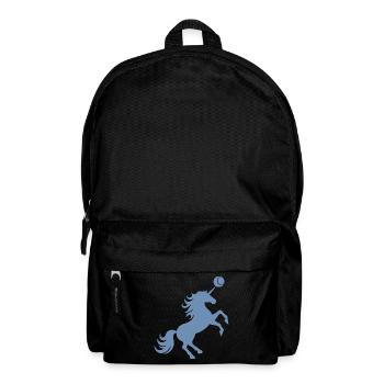 Licorne Joueur De Tennis Balle De Tennis Silhouette - Sac à dos - noir - Devant