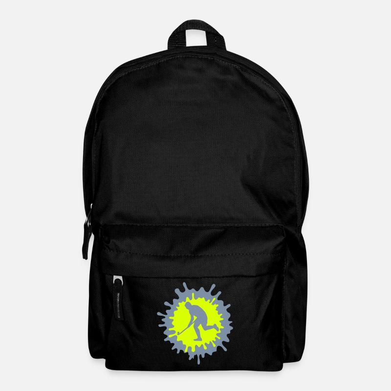 3D Hockey - Rucksack - Schwarz
