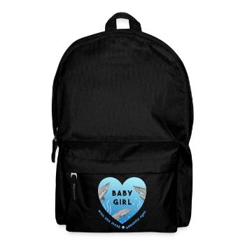baby girl - Rucksack - Schwarz - Vorne