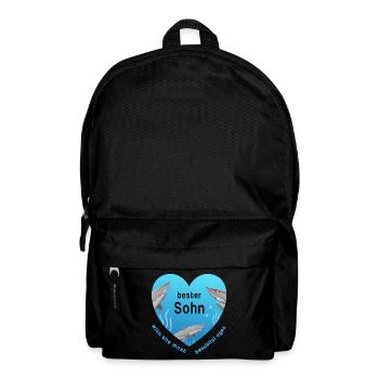 bester Sohn - Rucksack - Schwarz - Vorne