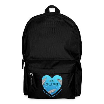 meilleur collègue - Sac à dos - noir - Devant