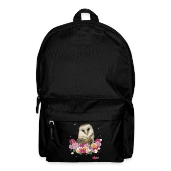 Eule - Rucksack - Schwarz - Vorne