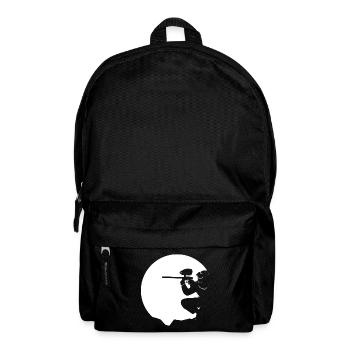 Paintball Gotcha Paintballspieler Markierer - Rucksack - Schwarz - Vorne