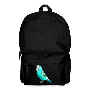 Sweet budgerigar - Backpack - black - Front