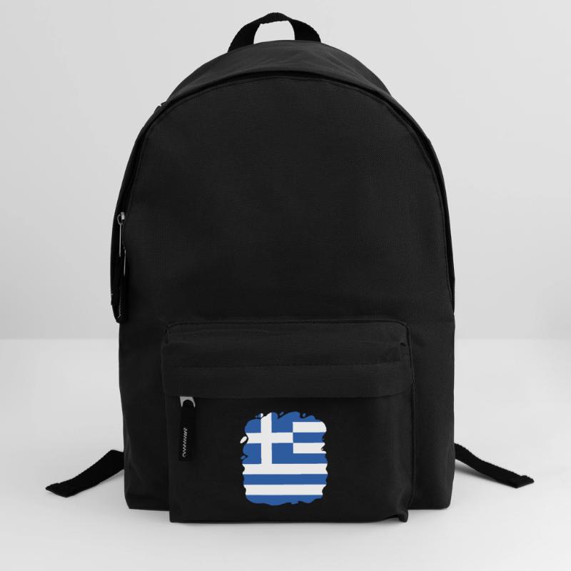 Drapeau de la Grèce Hellas Athènes Drapeau de la Grèce Sac à dos