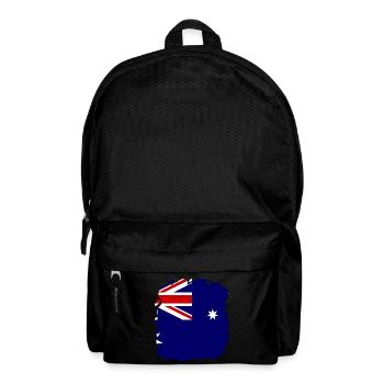 Australien Flagge Down Under Australische Fahne - Rucksack - Schwarz - Vorne