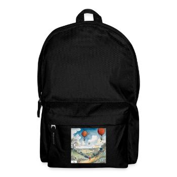 Glücklicher Sommer Vintage Cartoon - Rucksack - Schwarz - Vorne