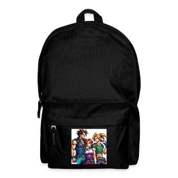 Manga Freunde Trio - Rucksack - Schwarz - Vorne
