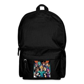Manga Amitié Héros - Sac à dos - noir - Devant