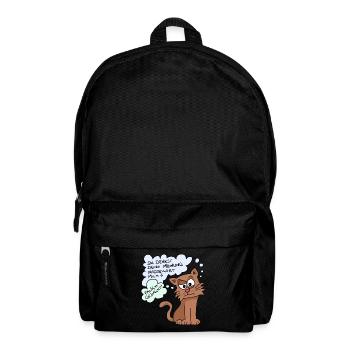 Du denkst deine Meinung interessiert mich? - Rucksack - Schwarz - Vorne