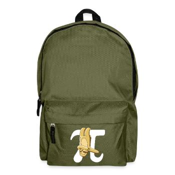 Math Paresseux Pi - Sac à dos - vert olive - Devant