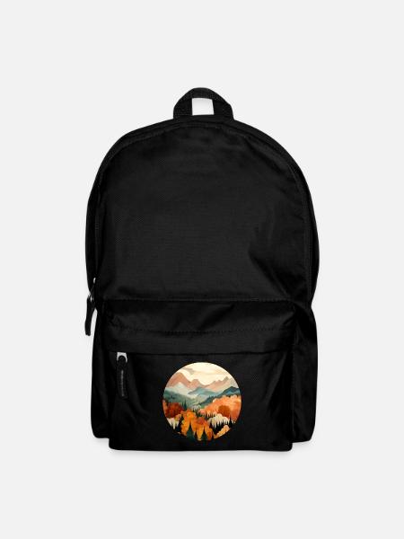 Autumn in the mountains - Backpack - black