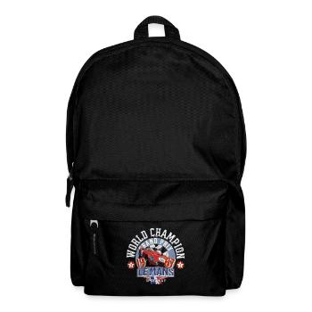 World Champion speedway vintage - Sac à dos - noir - Devant