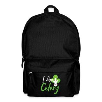 I Am Celery - Vegetables - Backpack - black - Front