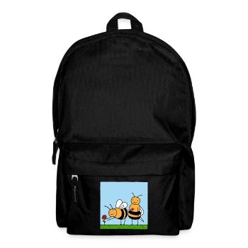 BIENE HUMMEL LOVE LOVE - Backpack - black - Front