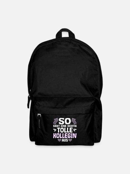 So sieht eine richtig tolle Kollegin aus - Rucksack - Schwarz