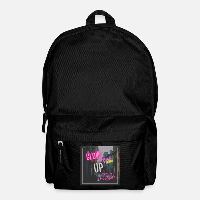 Glow Up - Rucksack - Schwarz