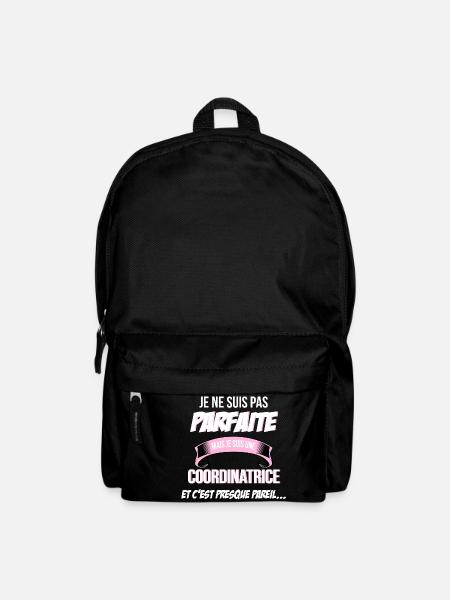 Coordinatrice cadeau humour - Sac à dos - noir