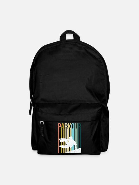 Parkour Retro - Backpack - black