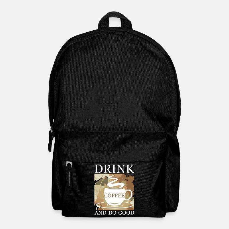 Kaffee - Rucksack - Schwarz