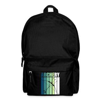 Archery Gift Idea & T-Shirt - Backpack - black - Front