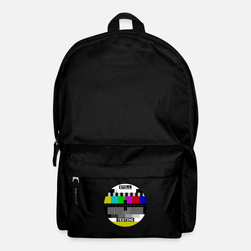 Still Testing Testbild test screen - Rucksack - Schwarz