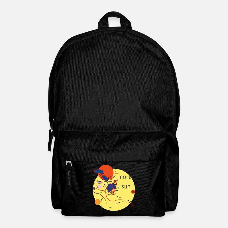 soleil d'été - Sac à dos - noir