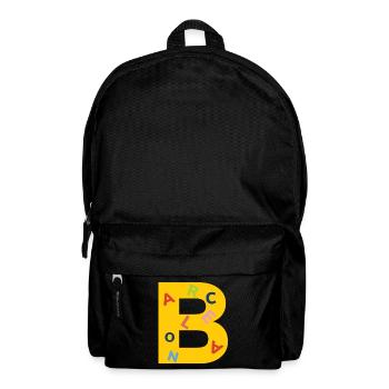 Barcelona T-Shirt  - Rucksack - Schwarz - Vorne
