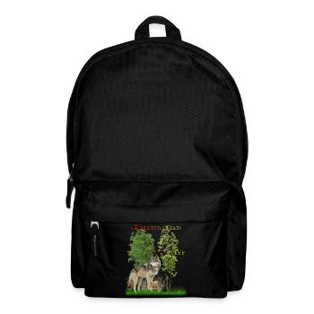wolf 2 - Rucksack - Schwarz - Vorne