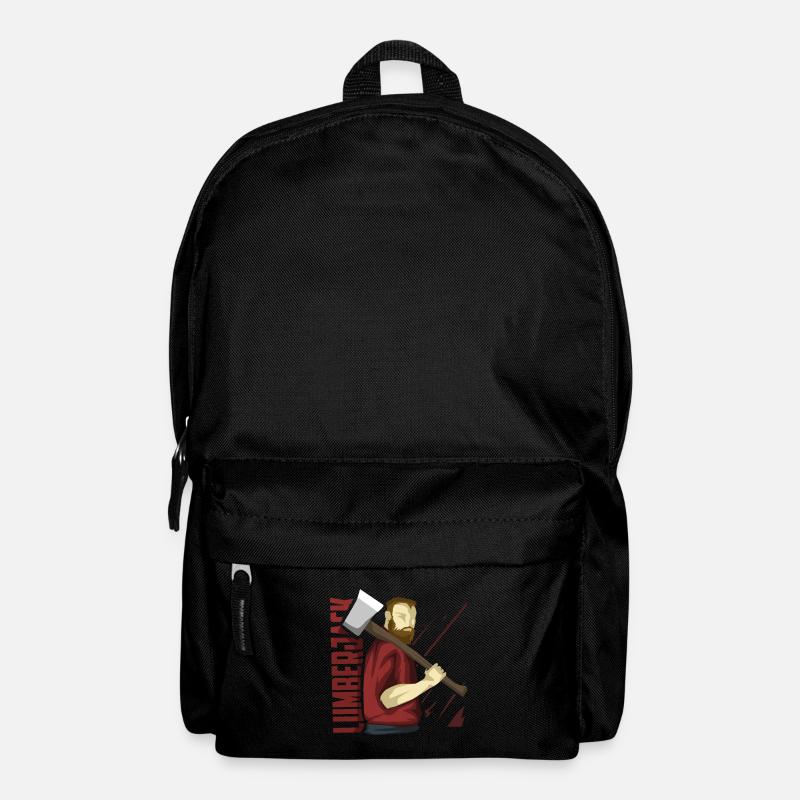 Don de métier de bûcheron Canada - Sac à dos - noir