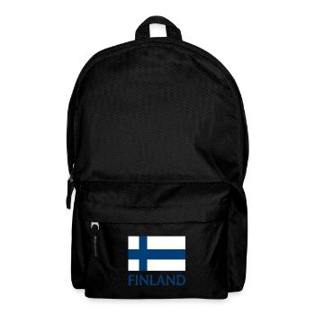 Finland flag - Backpack - black - Front