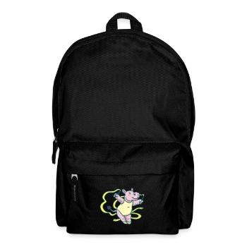 Hippopotame Turner - Sac à dos - noir - Devant
