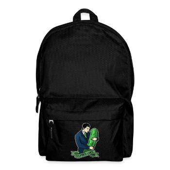 Concombre végétal nourriture végétale cadeau végétalien - Sac à dos - noir - Devant