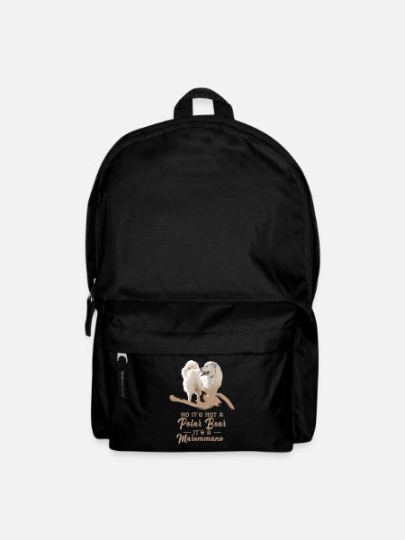 Not a polar bear - Its a Maremmano Abruzzese - Rucksack - Schwarz